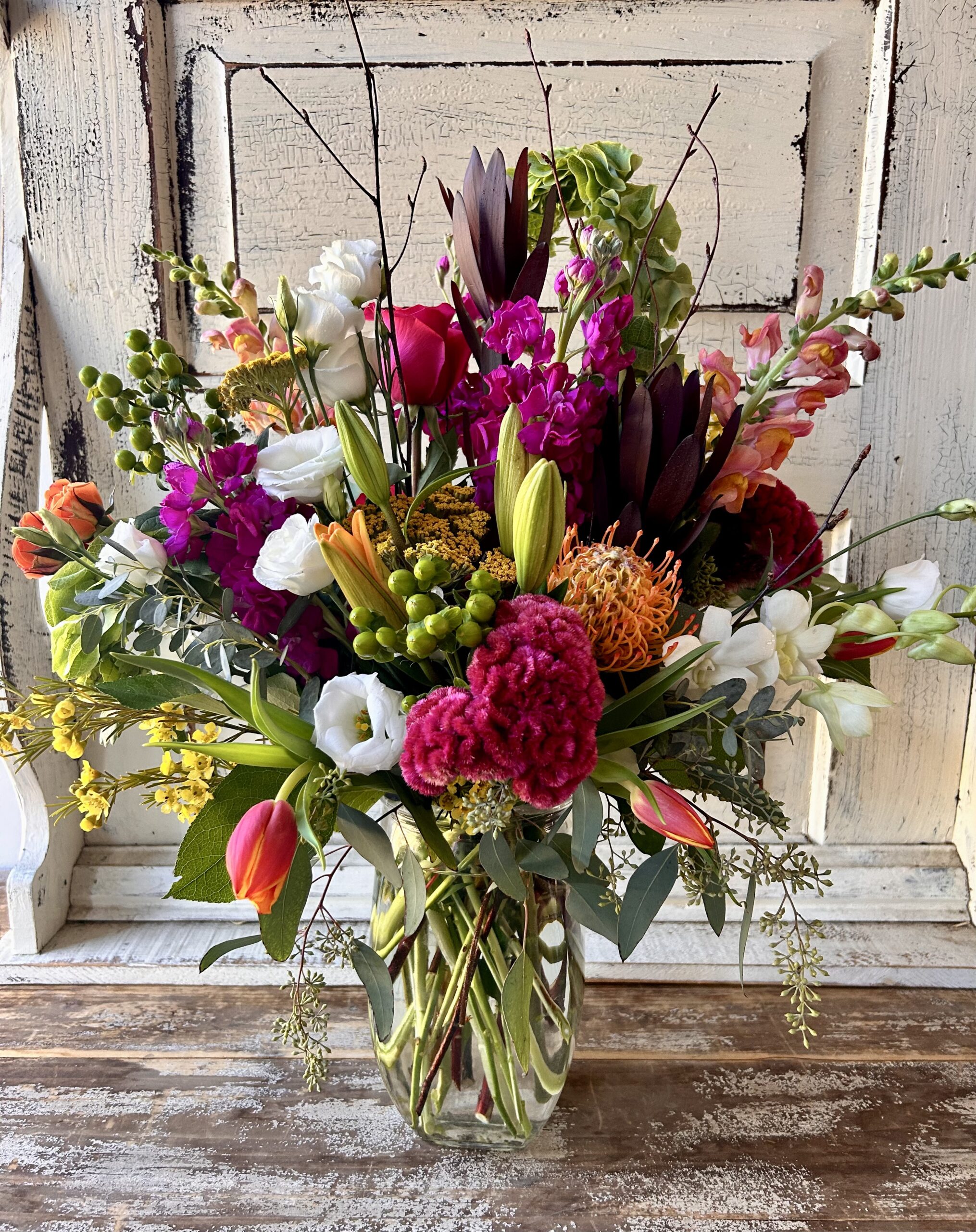 Mixed Seasonal Vase