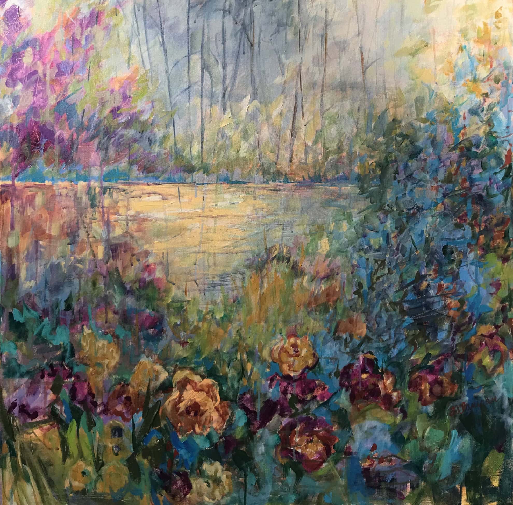 Painting-Sudden Change 30×30 Painting-Sudden Change 30x30