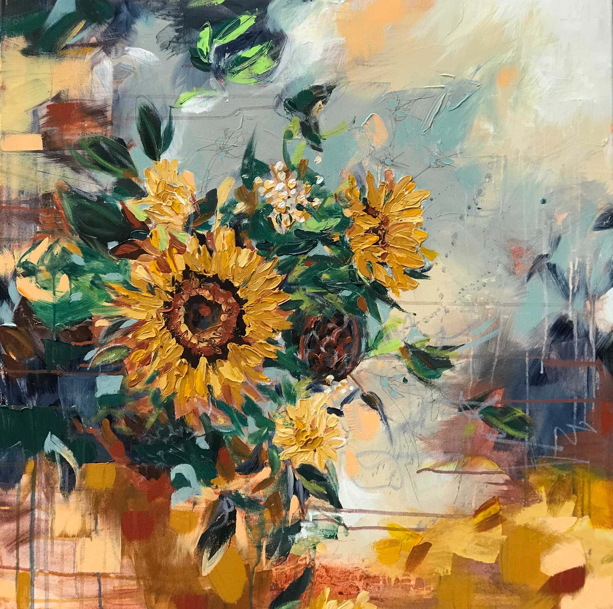 The Bright Side 30×30″ SOLD The Bright Side 30x30" SOLD